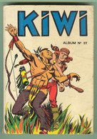 BD - KIWI - Album Numéro 37 - Petit Format - 1970 - Numéro 182 à 185 - Kiwi