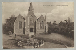 ***  MOERBEKE (Waes)  ***   -  Kerk En Standbeeld - Moerbeke-Waas