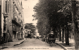 Néris Les Bains * La Rue Boirot Desjervier * Automobile Voiture Ancienne - Neris Les Bains