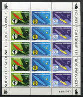 Nelle Calédonie ** N° 611 à 613 - Cartes Et Emblèmes - Blocks & Sheetlets