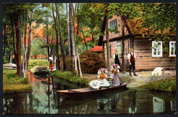 D1442 - TOP Spreewald Gehöft - Chrom Iris Louis Glaser - Luebben (Spreewald)