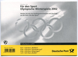 RC 20651 ALLEMAGNE COTE 15€ N° 56A BLOC SPORT JEUX OLYMPIQUES DE SALT LAKE CITY NEUF ** MNH - Invierno 2002: Salt Lake City