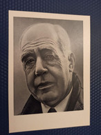 Scientist Niels Henrik David Bohr,  Danish Physicist - Old USSR Postcard 1972 - Nobel Prize - Nobelprijs