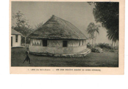 28113 WALLIS ET FUTUNA : LANO, Une Case Indigène Servant De Grand Séminaire -1 Oeuvre Saint Pierre Apotre - Wallis And Futuna