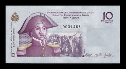 Haiti 10 Gourdes Commemorative 2012 Pick 272e SC UNC - Haiti