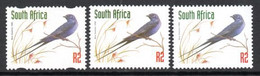 South Africa - 1998 Redrawn 6th Definitive R2 All Types (**) - Hirondelles
