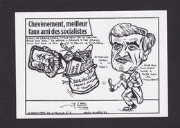 CPM Belfort Chevénement Par Jihel Tirage Limité Signé En 100 Ex. Numérotés Satirique Caricature Jean JAURES - Belfort - Ville