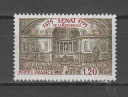 FRANCE / 1975 / Y&T N° 1843 ** : Centenaire Du Sénat De La République X 1 - Unused Stamps
