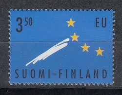 FINLANDIA 1995 - ADHESION DE FINLANDIA A LA UNION EUROPEA - YVERT Nº 1254** - Unused Stamps