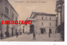 CATANZARO - TEATRO COMUNALE - R. PREFETTURA  F/PICCOLO  VIAGGIATA  ANIMAZIONE - Catanzaro
