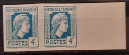 France Coq Et Marianne D'Alger 1944 N°643 Paire  BdF ** TB Cote Maury 160€ - 1944 Hahn Und Marianne D'Alger