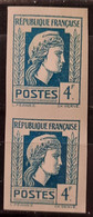 France Coq Et Marianne D'Alger 1944 N°643 Paire ** TB Cote Maury 160€ - 1944 Hahn Und Marianne D'Alger