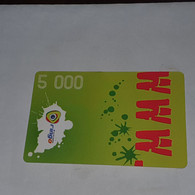 Cameroon-(CAM)-RINGO-(31)-(5.000)-(DUMMY)-(11/2009)+1card Prepiad - Camerún