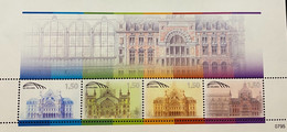 België Spoorwegzegels Nrs TRV Blok 17A MNH*** Getand Met Nummer - Andere & Zonder Classificatie