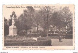 Eysden-Sainte-Barbe - Statue De La Reine Elisabeth PICTURE POSTCARD UNUSED - Maasmechelen