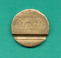 GETTONE - JETON - TOKEN -ALITALIA - Professionals/Firms