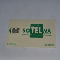 MALI-(MAL-O-15/B)-green Logo-(5)-(60units)-(C53149208)-(tirage-100.000)+1card Prepiad - Mali