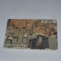 MALI-(MAL-O-25)-bandiagara-(11)-(20units)-(002677715)-(tirage-100.000)+1card Prepiad - Mali