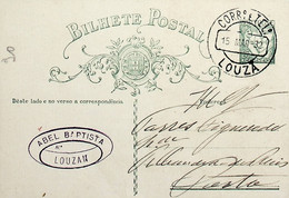 1932 Inteiro Postal Tipo «Lusíadas» 25 R. Verde Enviado Da Lousã Para O Porto - Postal Stationery