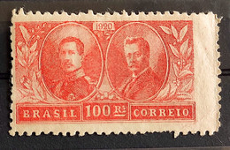 C 13 Brazil Stamp Visit Of King Alberto Belgium Epitassio Pessoa Diplomatic Relations 1920 12 - Ongebruikt