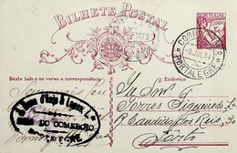 1934 Inteiro Postal Tipo «Lusíadas» 25 R. Rosa Enviado De Portalegre Para O Porto - Postal Stationery