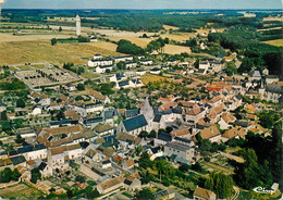 / CPSM FRANCE 37 "Genillé, Vue Générale Aérienne " - Genillé