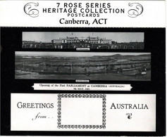 Opening Of Parliament House, Canberra Greetings REPRODUCTION Card - Unused - Canberra (ACT)