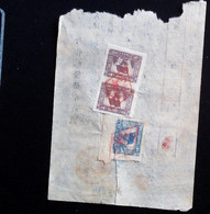 CHINA  CHINE CINA 1952  DOCUMENT WITH MONGOLIA REVENUE STAMP / FISCAL - Covers & Documents