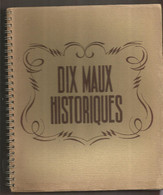 Publicité , ASPRO , DIX MAUX HISTORIQUES , 1941 ,  Illustrateur Pierre LECONTE,26 Pages , 7 Scans ,frais Fr 3.95 E - Pubblicitari