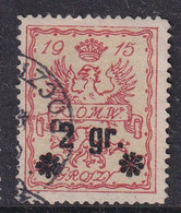 POLAND 1915 Warsaw Local Fi 9 Used - Plaatfouten & Curiosa