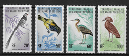 AFARS And ISSAS 1976 MiNr. 135 - 138 Birds II Pin-tailed Whydah, Hamerkop, Sunbird, Goliath Heron 4v  MNH** 28.00 € - Piccioni & Colombe