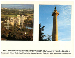 (LL 25) UK - Llanfair­pwllgwyngyll­gogery­chwyrn­drobwll­llan­tysilio­gogo­goch (Wales) - Anglesey