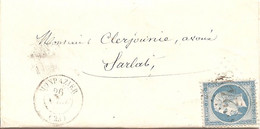 DORDOGNE (23) LAC De MONPAZIER GC 2408 Sur NAP Pour SARLAT - 1849-1876: Période Classique