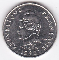 Polynésie Française. 10 Francs 1992 En Nickel - Frans-Polynesië