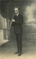 Montluçon * Carte Photo * Un Joueur De Clarinette * Clarinettiste * Instrument De Musique * Musicien - Montlucon