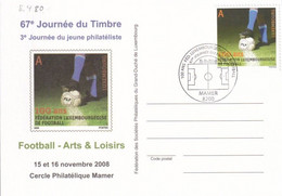 Mamer Journêe Du Timbre /Fussballverband (8.479) - Storia Postale