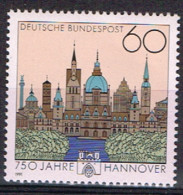 ALL-331 - RFA  ALLEMAGNE FEDERALE N° 1323 Neuf** Hannovre - Unused Stamps