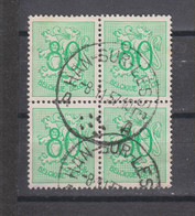 COB 857 En Bloc De 4 Oblitération Centrale HAN-SUR-LESSE - 1951-1975 Heraldic Lion