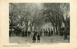 Delcampe - Forcalquier * Le Boulevard Des Cordeliers * Bureau De Ptt * Poste * Diligence - Forcalquier
