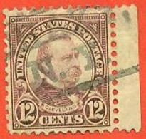 United States 1923. Grover Cleveland, 1837-1908. Used Stamp. Perf: 11 X 10½. - Autres & Non Classés