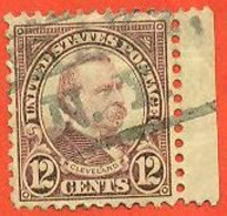United States 1923. Grover Cleveland, 1837-1908. Used Stamp. Perf: 11 X 10½. - Andere & Zonder Classificatie