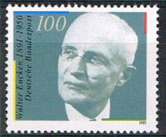 ALL-332 - RFA  ALLEMAGNE FEDERALE N° 1326 Neuf** Walter Eucken économiste - Unused Stamps