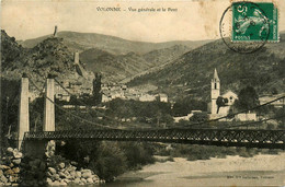 Volonne * Vue Générale Du Village Et Le Pont - Autres & Non Classés