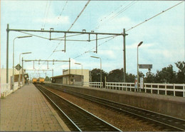 ! Moderne Ansichtskarte Bahnhof Heemstede Aerdenhout, Station, Niederlande - Bahnhöfe Mit Zügen