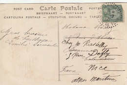 Tunisie Carte Carthage Pour La France 1912 - Briefe U. Dokumente