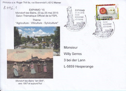 Mondorf-les-Bains EXPHIMO '15 (8.496.1) - Storia Postale