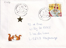 Luxembourg - So-Stempel Joyeux Noel (8.498) - Cartas & Documentos
