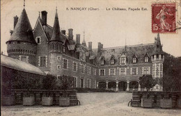 NANCAY    ( CHER )      LE CHATEAU FACADE EST - Nançay