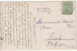 NOODSTEMPEL : PK PZ  "VISE / 31.12.18 / A / (BELGIEN ) " (NIET Geschrapt) - Fortune Cancels (1919)