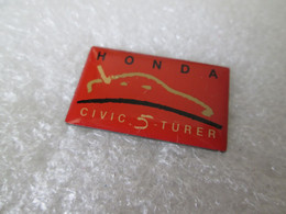 PIN'S    HONDA   CIVIC - Honda